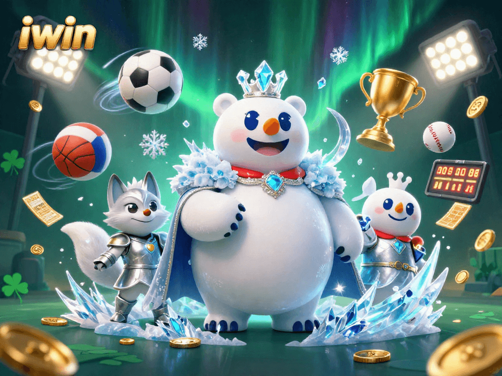 Experience the thrill with iwin’s colorful 3D casino scene full of energy and winning elements.