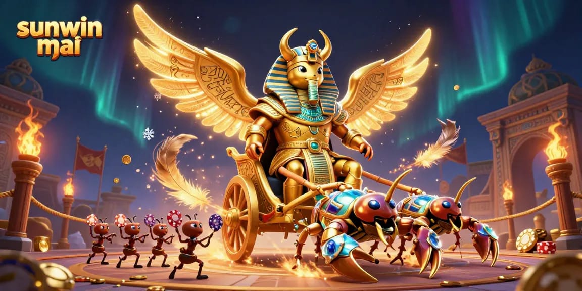 Experience thrilling gameplay at sunwin mới with 3D characters amidst rich casino elements.