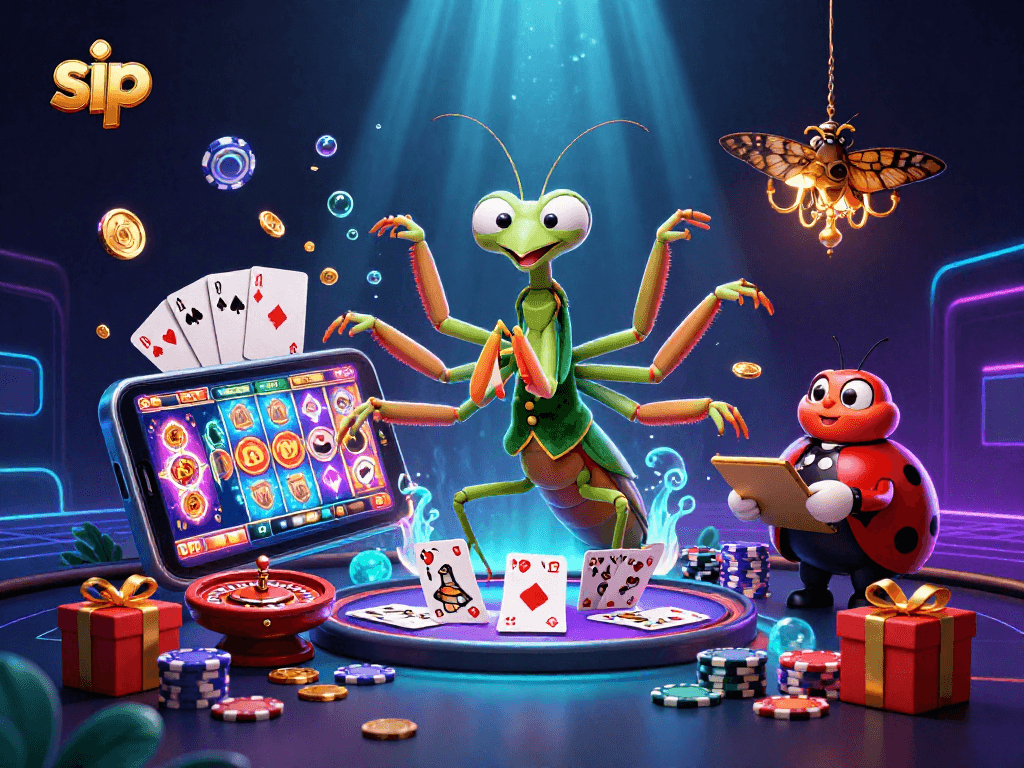 Immerse in the sip casino scene with a giant mantis card sharp and vibrant slot action.