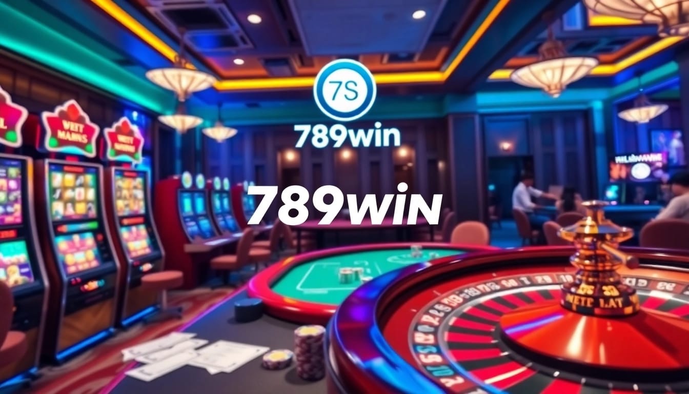 Engaging casino gameplay at 789win featuring vibrant slots and poker action.