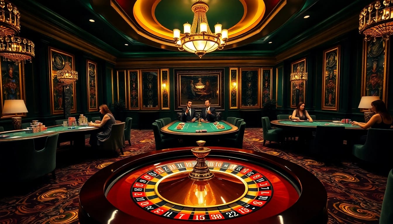 Experience the excitement of five88 casino gaming with roulette and poker action.