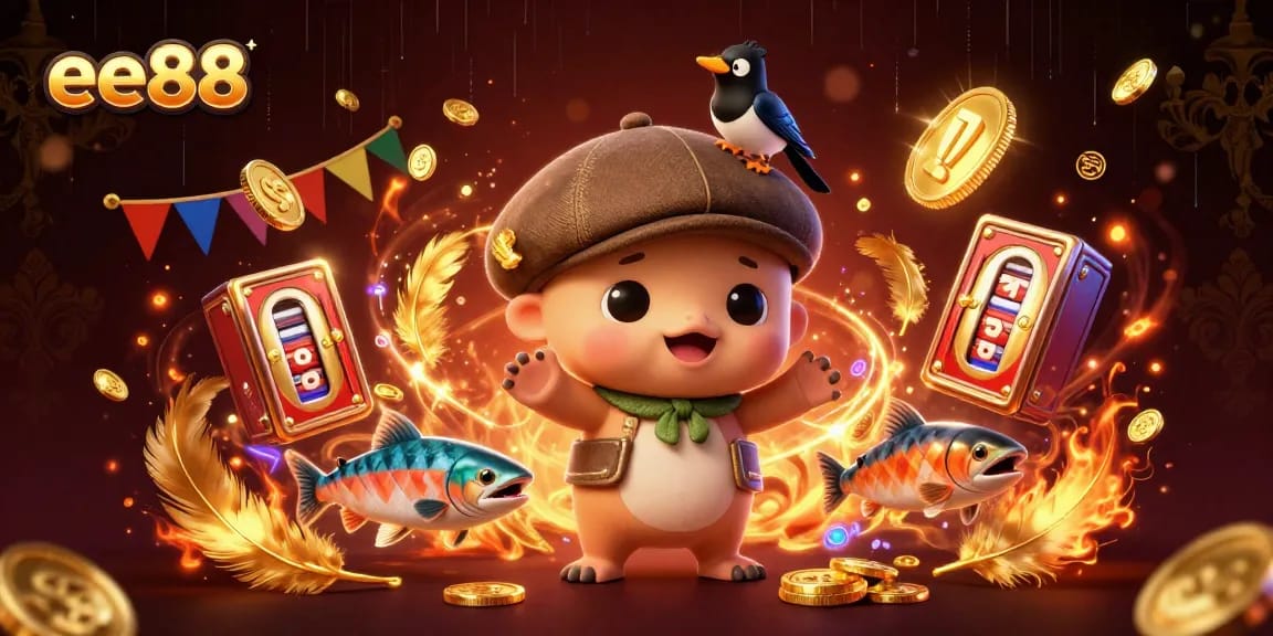 Experience excitement at ee88 with interactive slots, dynamic jackpot reels, and vibrant characters.