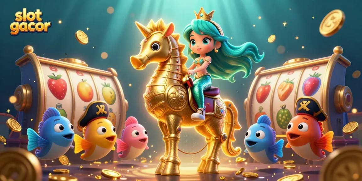 Menangkan slot gacor dengan karakter aksi putri duyung dan harta jackpot yang mengagumkan.