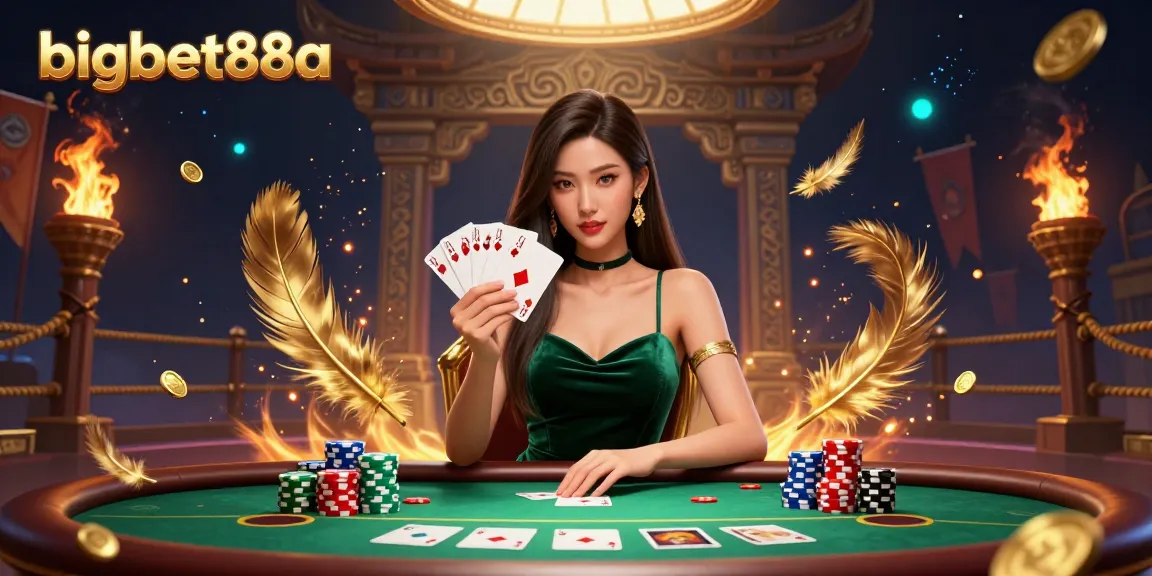 Experience high-stakes poker with bigbet88a in a rich, dynamic casino scene.