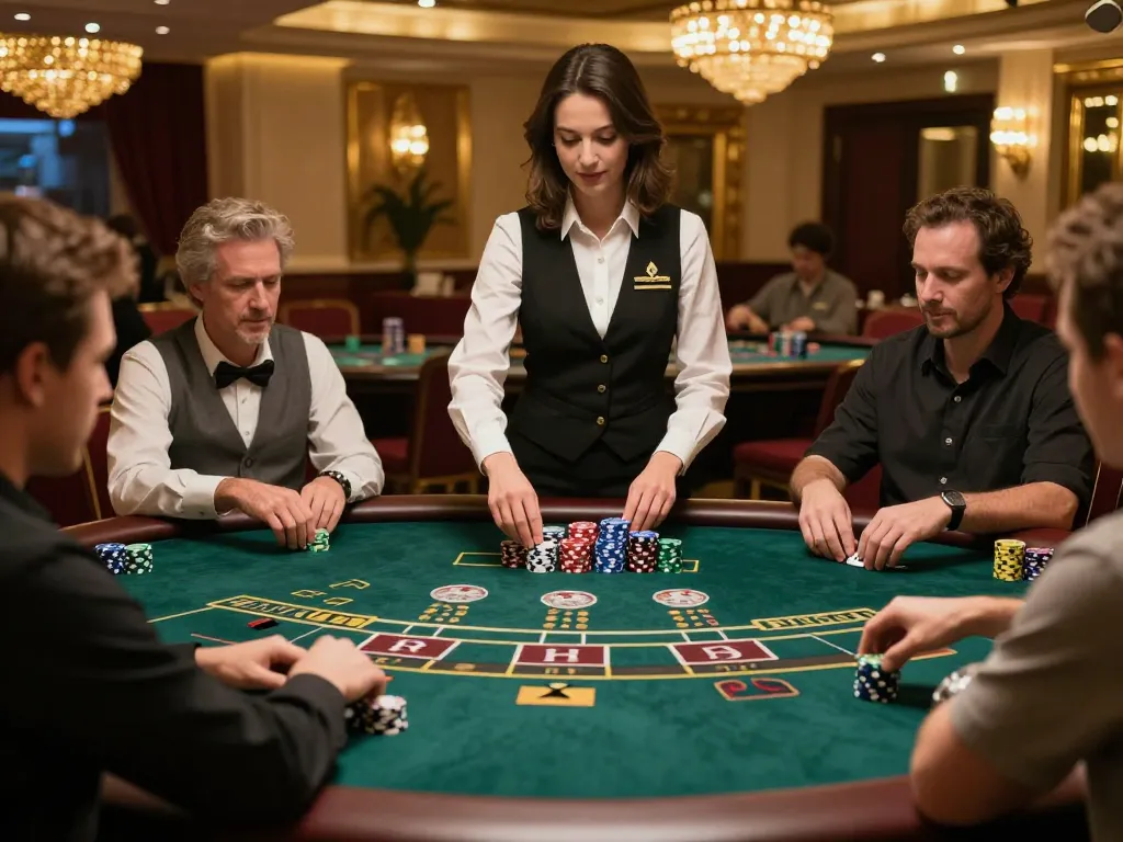 Players placing bets at a TR88 Baccarat table in a luxurious live casino setting.