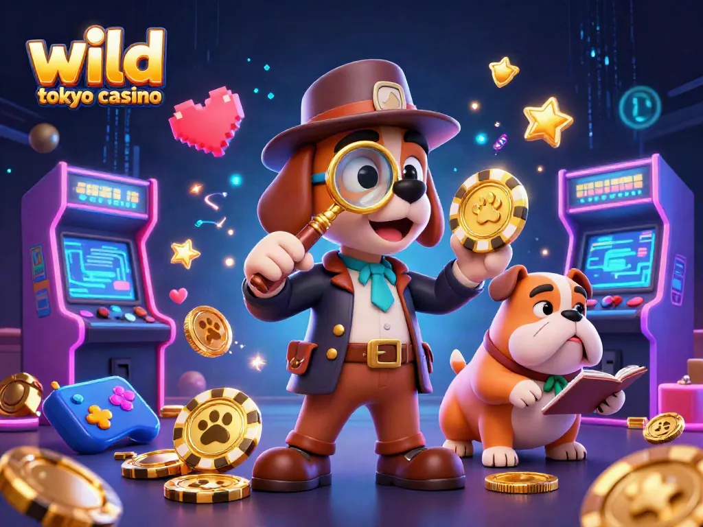 Join the fun at wild tokyo casino with vibrant 3D graphics showcasing gaming excitement!