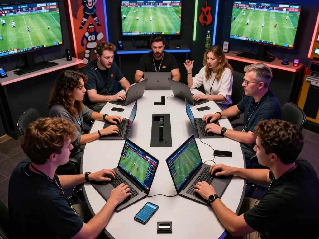 SBOBET sports betting experience with diverse fans analyzing live odds