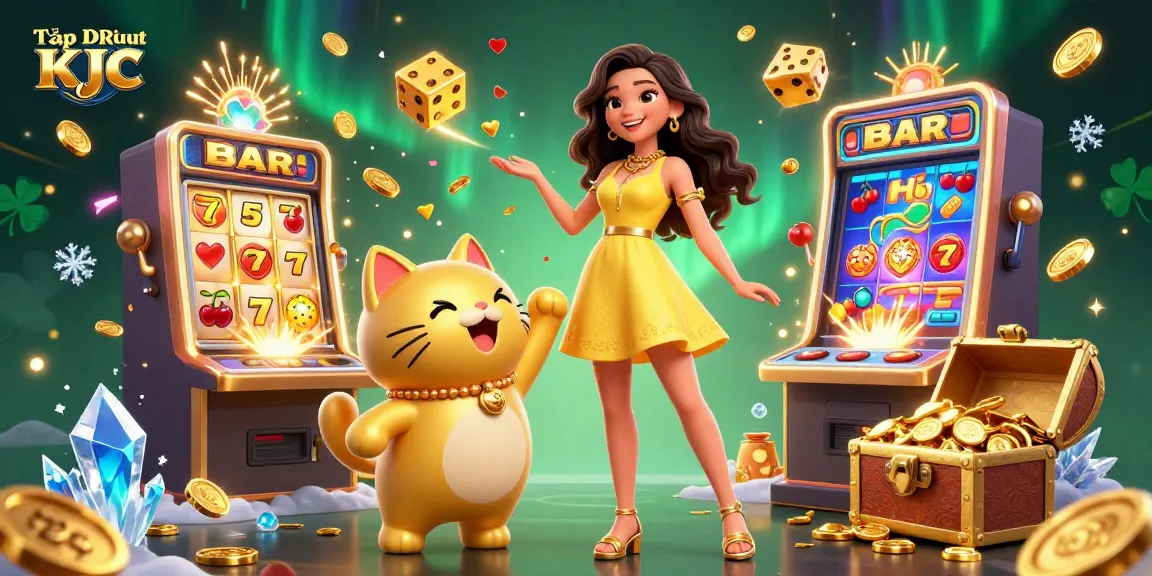 Experience thrilling jackpots at Tập Đoàn KJC with vibrant 3D casino games and gold coins!