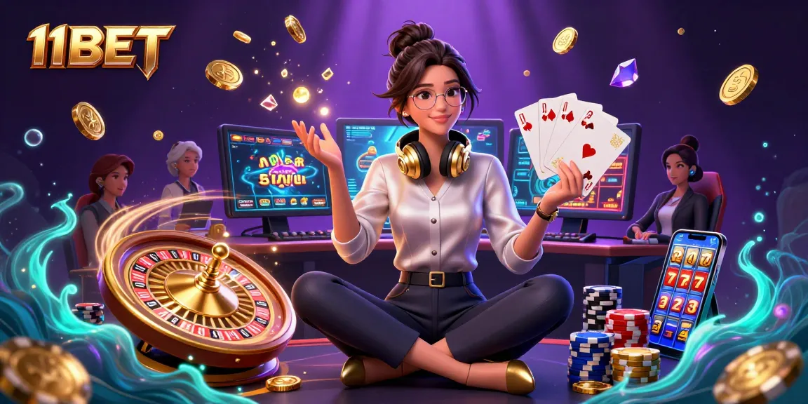 Experience thrilling gameplay with 11BET's captivating casino games and vibrant visuals.
