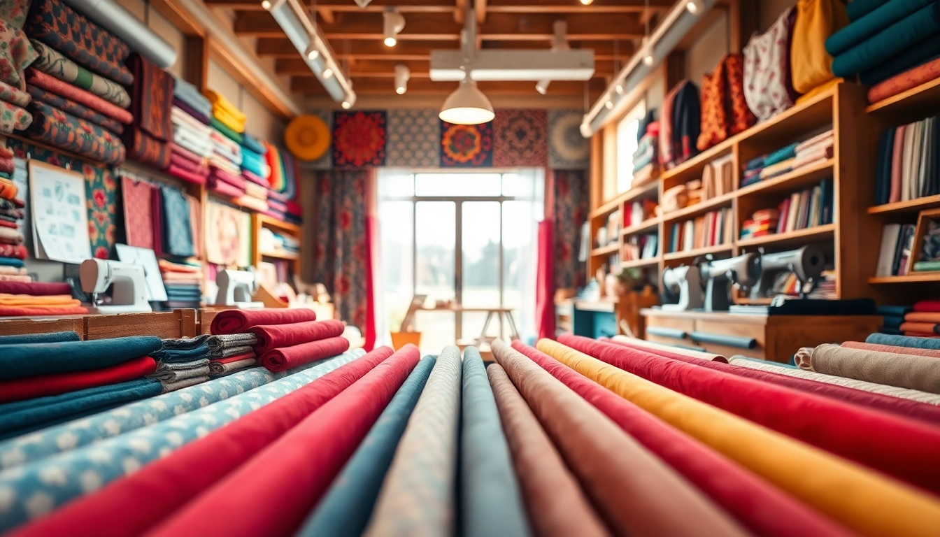 Bekijk de stoffen winkel online waar je unieke stoffen en materialen kunt ontdekken.