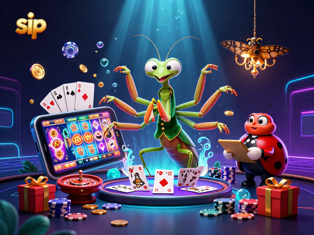 Immerse in the sip casino scene with a giant mantis card sharp and vibrant slot action.