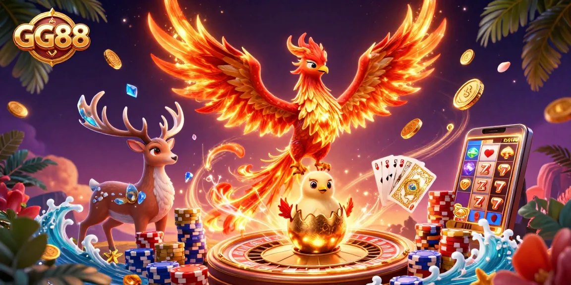 Win big with GG88 at this vibrant, dynamic casino experience filled with games and bonuses.