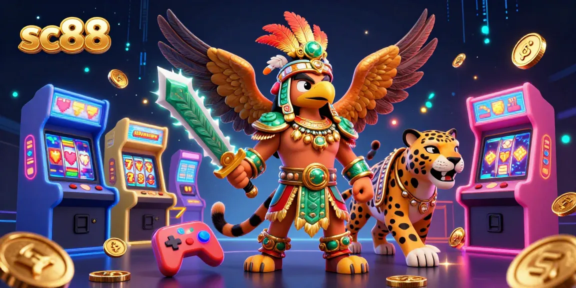 Experience the vibrant excitement at sc88 casino with engaging game characters and dynamic gaming elements.