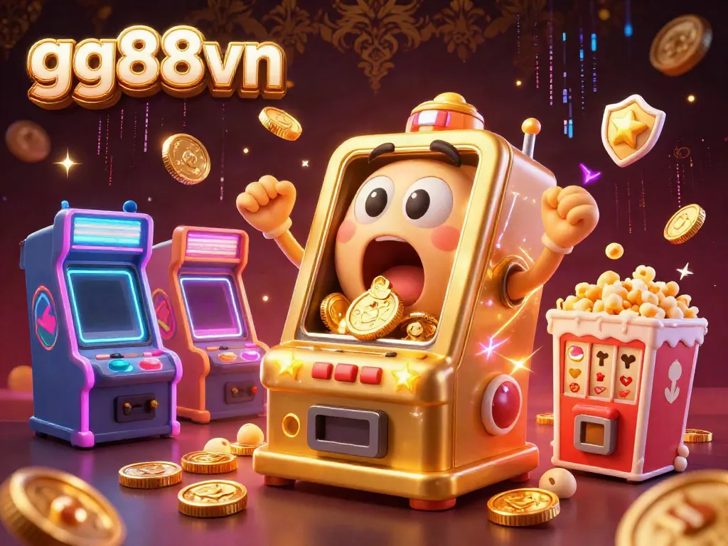 Experience the excitement of hitting jackpots in gg88vn with animated slot machines celebrating wins.