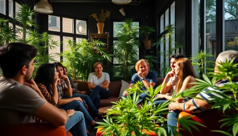 Enjoying the social atmosphere in the Best Cannabis Clubs Madrid.