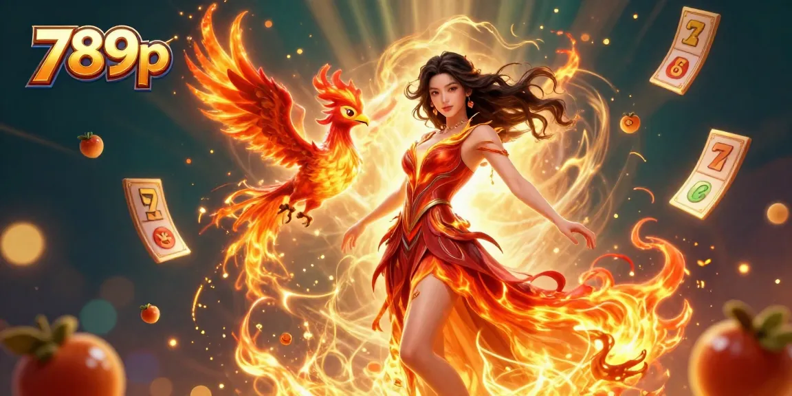 Experience winning moments with 789p in a vibrant casino scene of slots and fiery excitement.