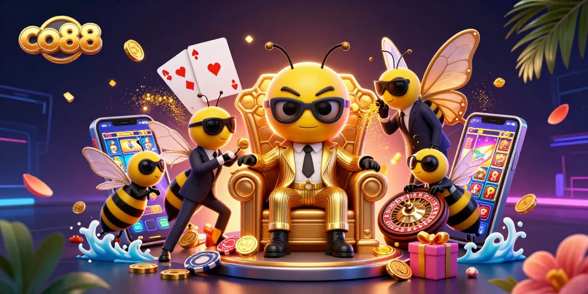 Experience co88's vibrant casino ambiance with engaging games and dynamic characters.