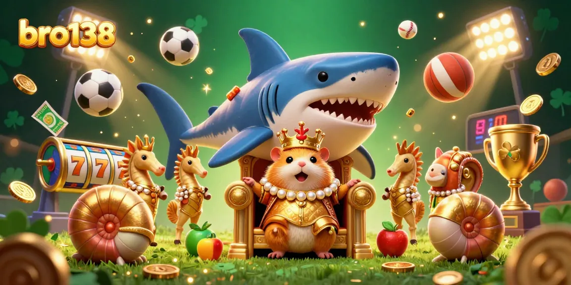 Experience the thrill of bro138 gaming with vibrant slots and dynamic bets in a captivating 3D casino scene.