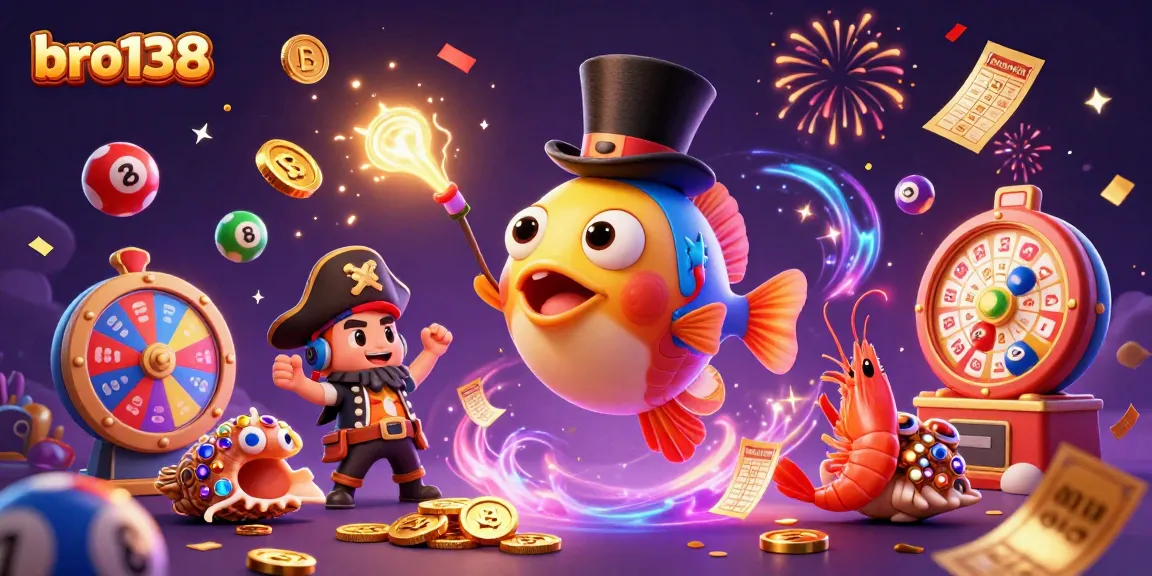 Spin big wins with bro138 in a vibrant underwater casino scene featuring glowing treasures.